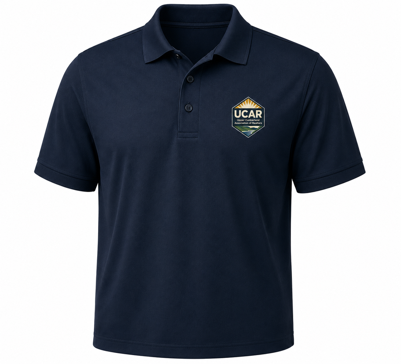 Black UCAR Branded Polo